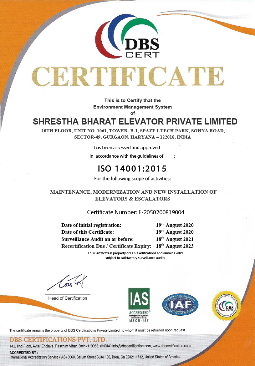 ISO 14001:2015 shrestha-bharat.com